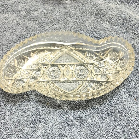 1900's McKee Fentec Kidney Shape Dish - Picture 1 of 6